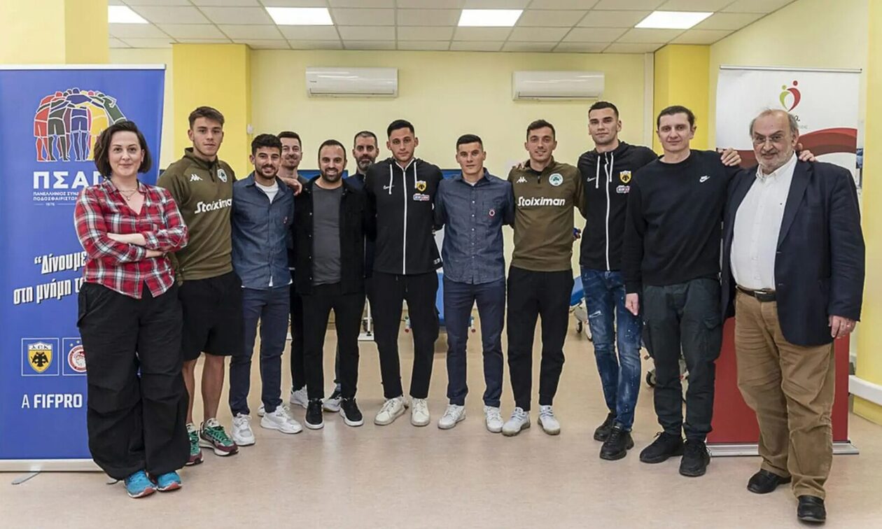 ΠΣΑΠΠ: Εθελοντική αιμοδοσία από παίκτες του Παναθηναϊκού, του Ολυμπιακού και της ΑΕΚ στη μνήμη του Ιορδάνη Αδαμάκη