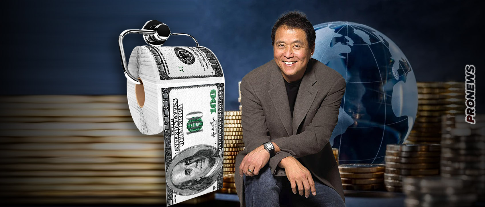 Ρόμπερτ Κιγιοσάκι: «Ο πληθωρισμός θα συνεχίσει να ανεβαίνει και το δολάριο θα γίνει… χαρτί υγείας»