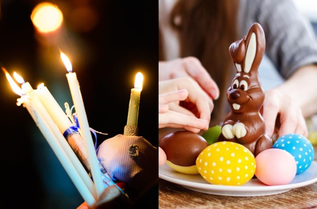 Πάσχα: Τι συμβολίζουν η λαμπάδα, το αυγό και το τσουρέκι που κάνει δώρο ο νονός στο βαφτιστήρι;
