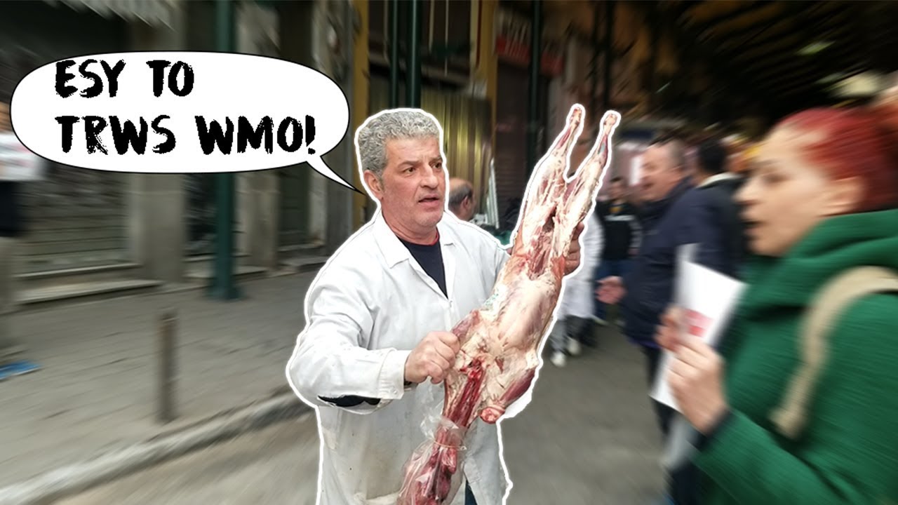 Vegan στην Βαρβάκειο: «Δεν είναι φαγητό, είναι βία» – Κρεοπώλης: «Εσύ το τρως ωμό»