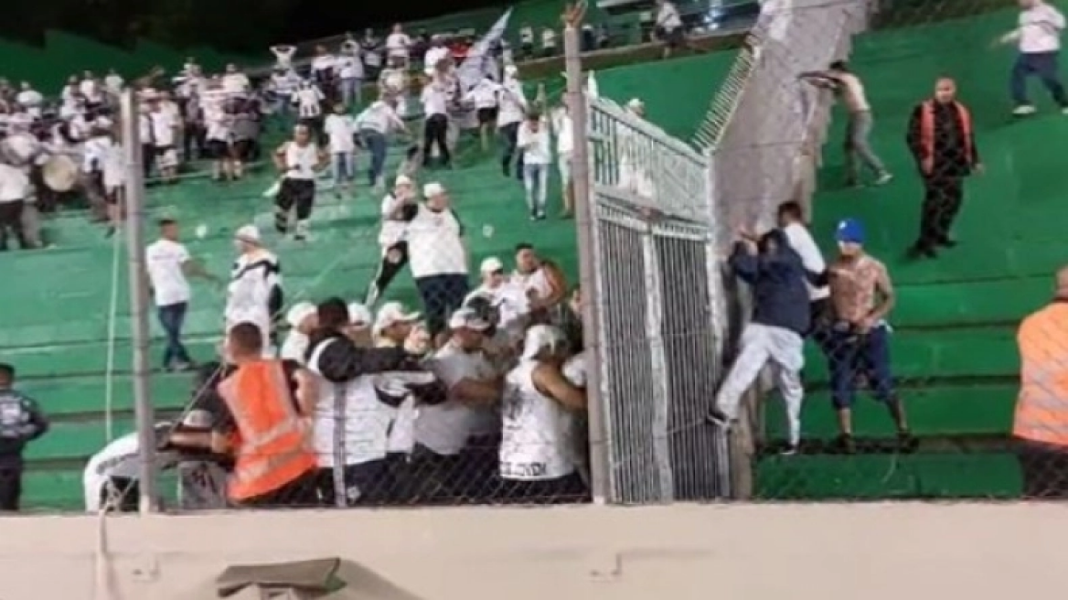 Βραζιλία: Οπαδοί της Σάντος εισέβαλαν στην εξέδρα της Γκρέμιο (βίντεο)