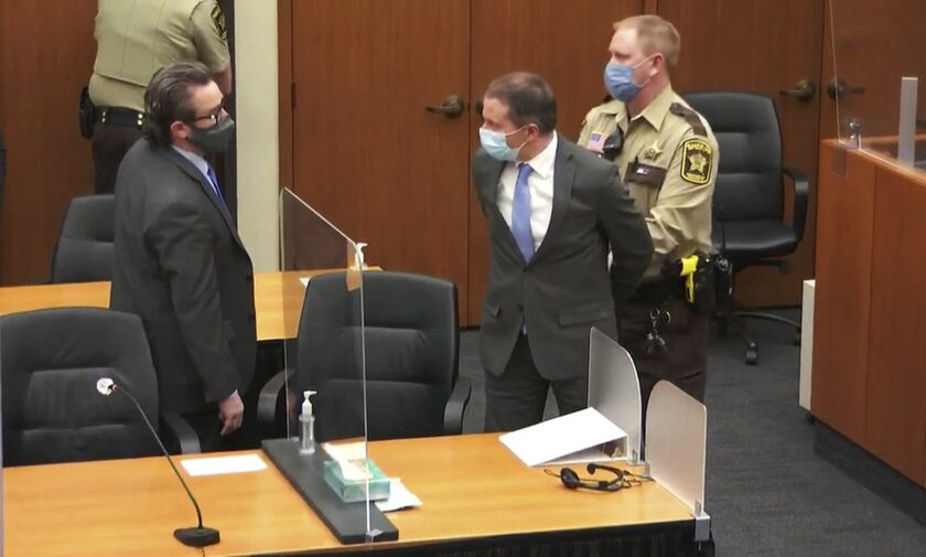 ΗΠΑ: Το Εφετείο επικύρωσε την καταδίκη του πρώην αστυνομικού Ντέρεκ Σόβιν για τη δολοφονία του Τζορτζ Φλόιντ