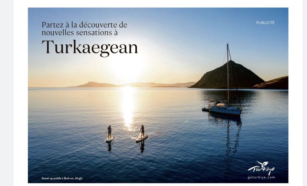 Ολοσέλιδη διαφήμιση Turkaegean και στην αυριανή Le Monde – Ακόμα περιμένουμε τις υποσχέσεις του Α.Γεωργιάδη (φώτο)