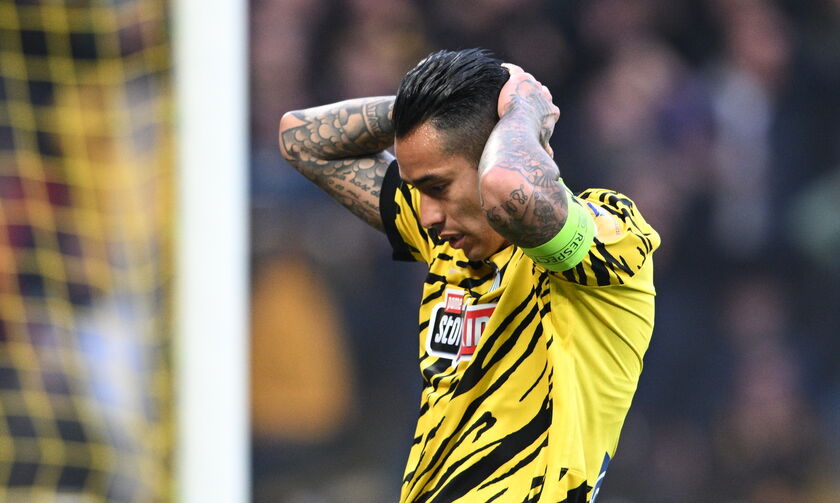 «Πλήγμα» για την ΑΕΚ: Εκτός δράσης για 4-5 μήνες ο Σέρχιο Αραούχο