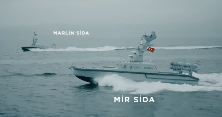Ο τουρκικός πόλεμος των drone και στην θάλασσα: Μη επανδρωμένο σκάφος MIR εκτόξευσε δοκιμαστικά τορπίλη (βίντεο)