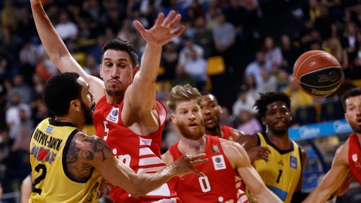Basket League: Ο Ολυμπιακός κέρδισε εύκολα (58-82) τον Άρη και προκρίθηκε στα ημιτελικά