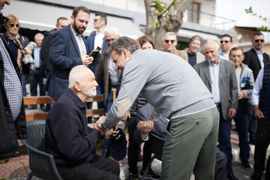 Κ.Μητσοτάκης από Σχηματάρι: «Μη παίζετε άλλο monopoly με τις ζωές και τις καταθέσεις των Ελλήνων»