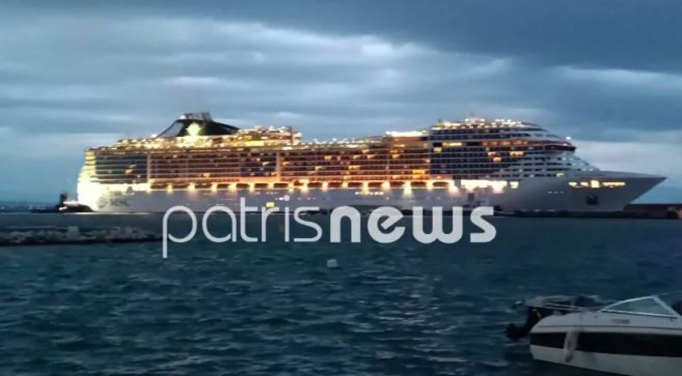 Κατάκολο: Aποκολλήθηκε το κρουαζιερόπλοιο που είχε προσαράξει στο λιμάνι μετά από πολύωρες προσπάθειες (βίντεο)
