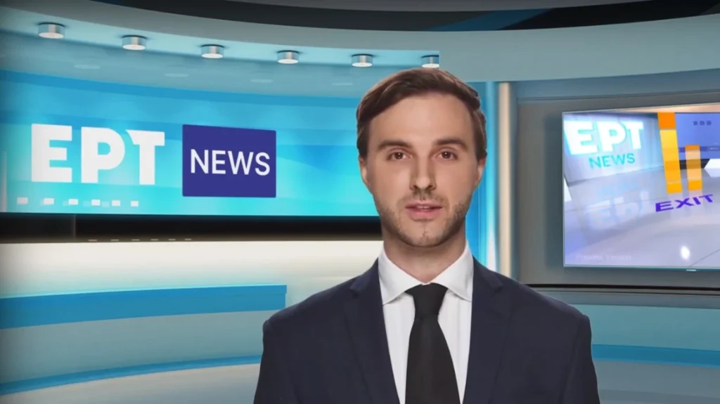 «Γεγονός» ο Ερμής στην ΕΡΤ – Ο πρώτος εικονικός παρουσιαστής με τεχνητή νοημοσύνη στην Ελλάδα