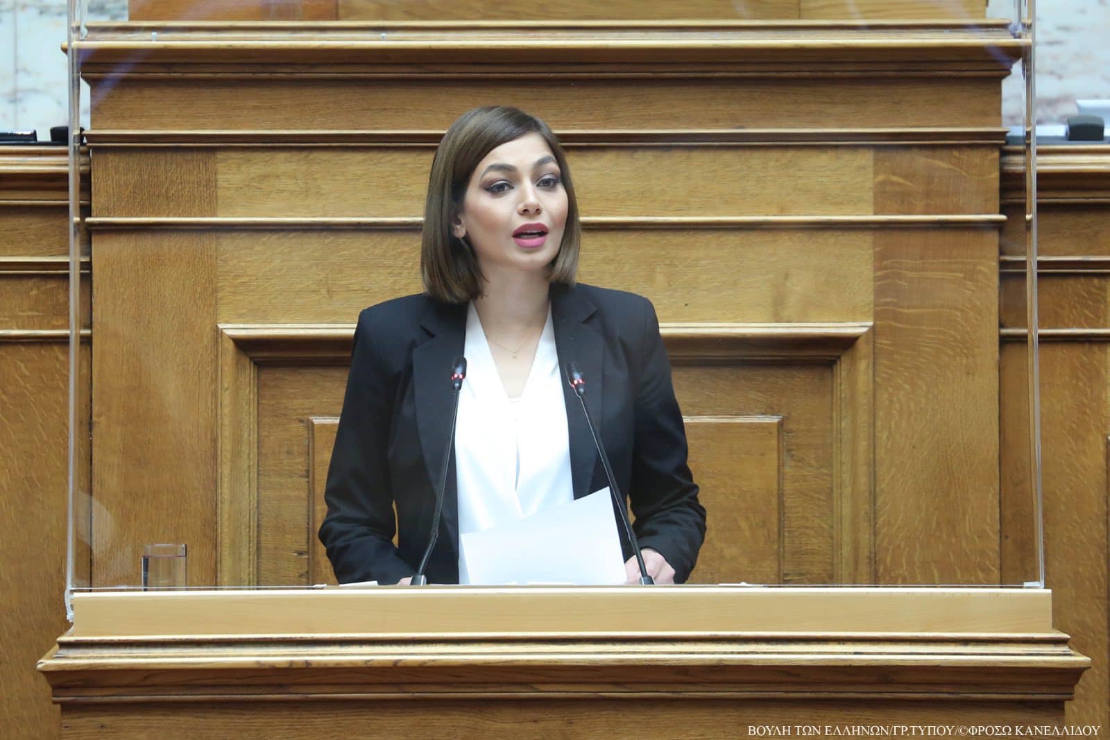 ΜέΡΑ25: Φωτιά στο γραφείο της Μαρίας Απατζίδη (φώτο)