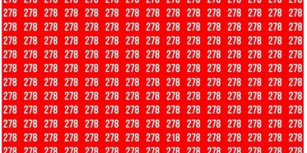 Οπτική ψευδαίσθηση που «ζαλίζει»: Μπορείτε να βρείτε τον αριθμό 218; (φωτο)