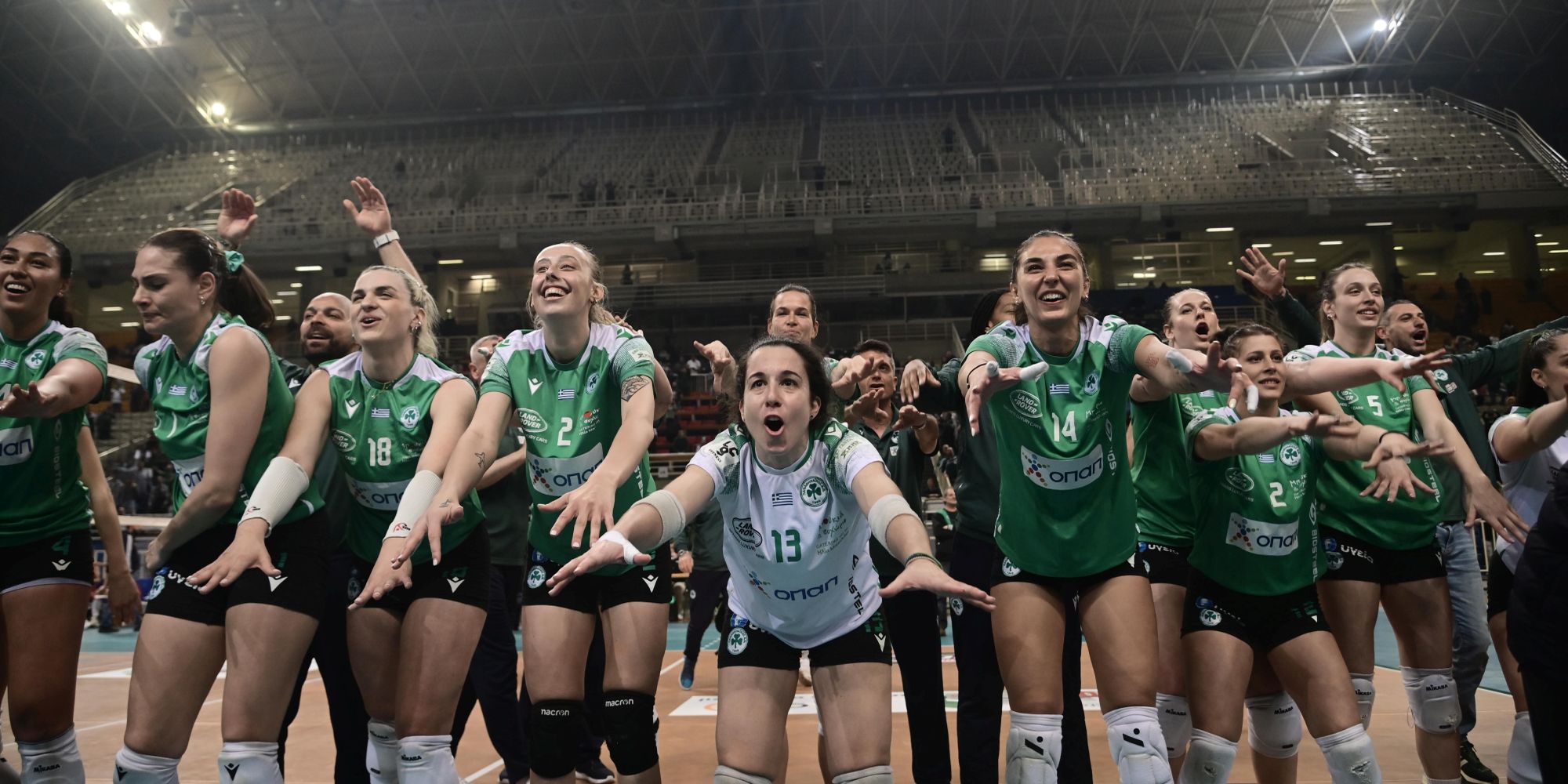 Βόλεϊ γυναικών: Πρωταθλητής Ελλάδας ο Παναθηναϊκός – Κέρδισε και το 3ο ματς με τον Ολυμπιακό