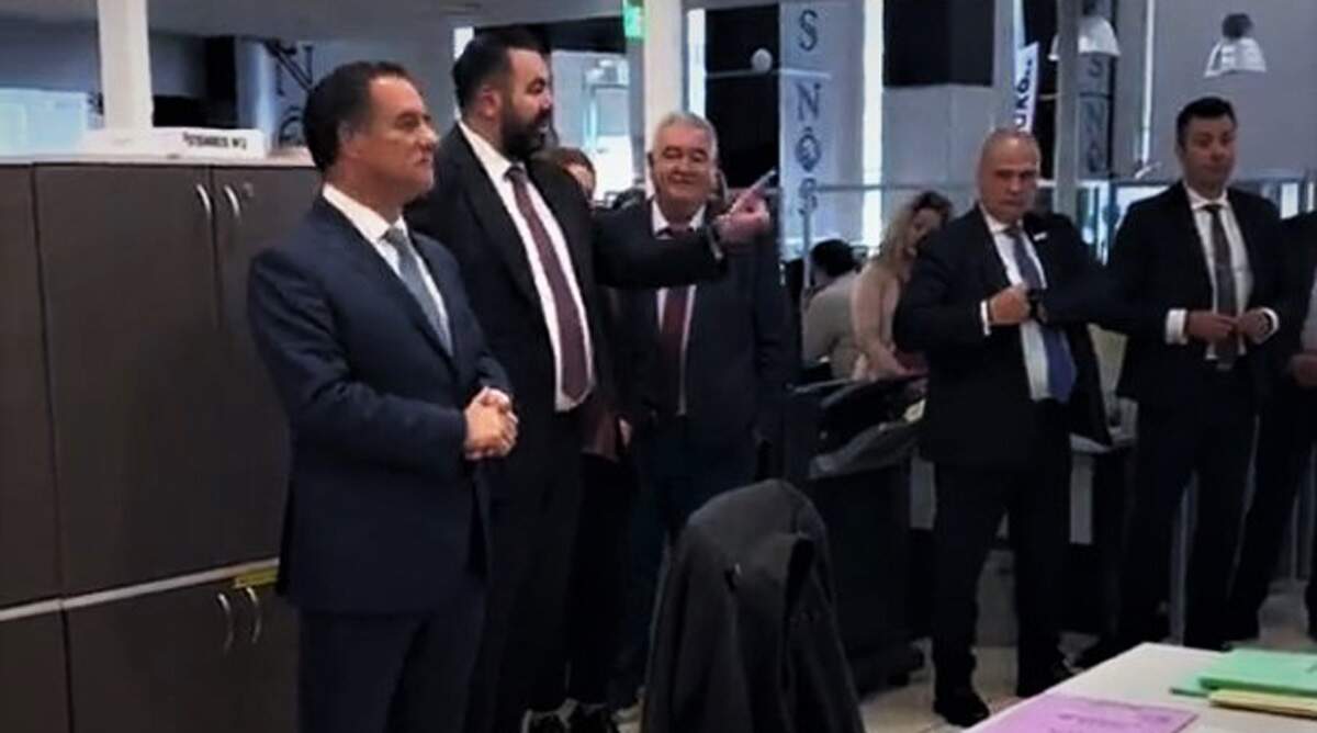 Η ΓΣΕΕ κάνει μήνυση στον CEO που απειλούσε δίπλα στον Α.Γεωργιάδη τους εργαζόμενους (βίντεο)