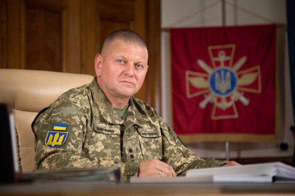 Έντονες φήμες ότι σκοτώθηκε ο Αρχηγός του ουκρανικού Επιτελείου Β.Ζαλούζνι στο μέτωπο του Ντόνμπας