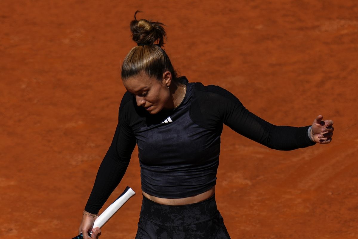 Η Μαρία Σάκκαρη αποκλείστηκε στο τουρνουά της Ρώμης από αθλήτρια που βρίσκεται στο Νο.70