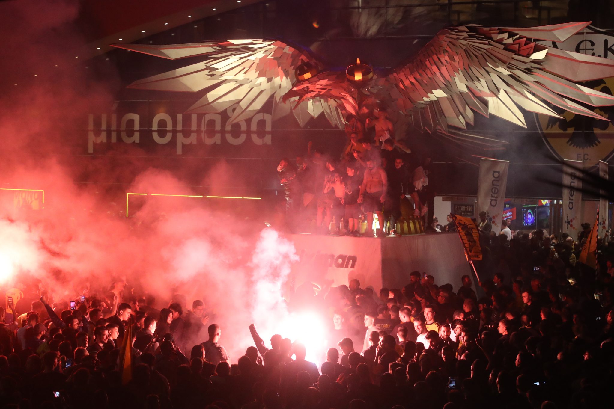 ΑΕΚ: Οι αλλαγές που έρχονται στην Opap Arena μετά τη φιέστα