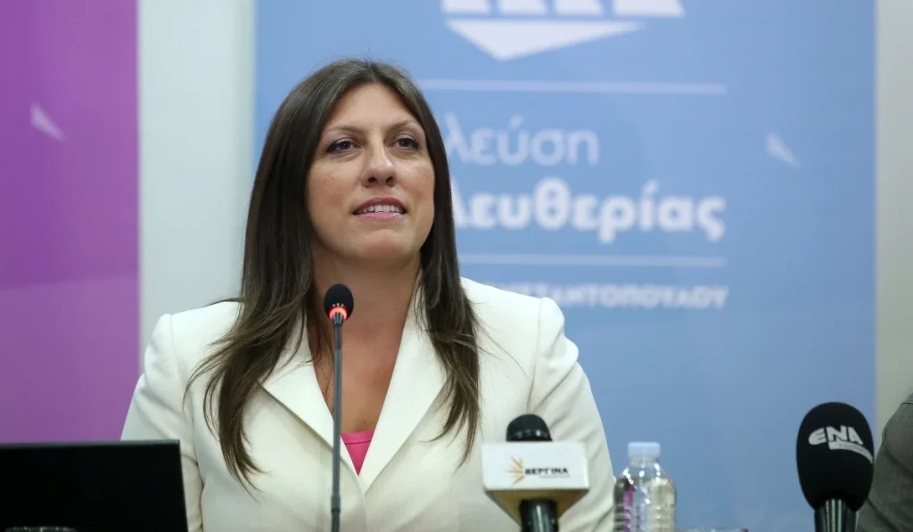Ζωή Κωνσταντοπούλου: Καλεί τους πολιτικούς αρχηγούς και τους πολίτες σε «ελεύθερο debate χωρίς όρους»