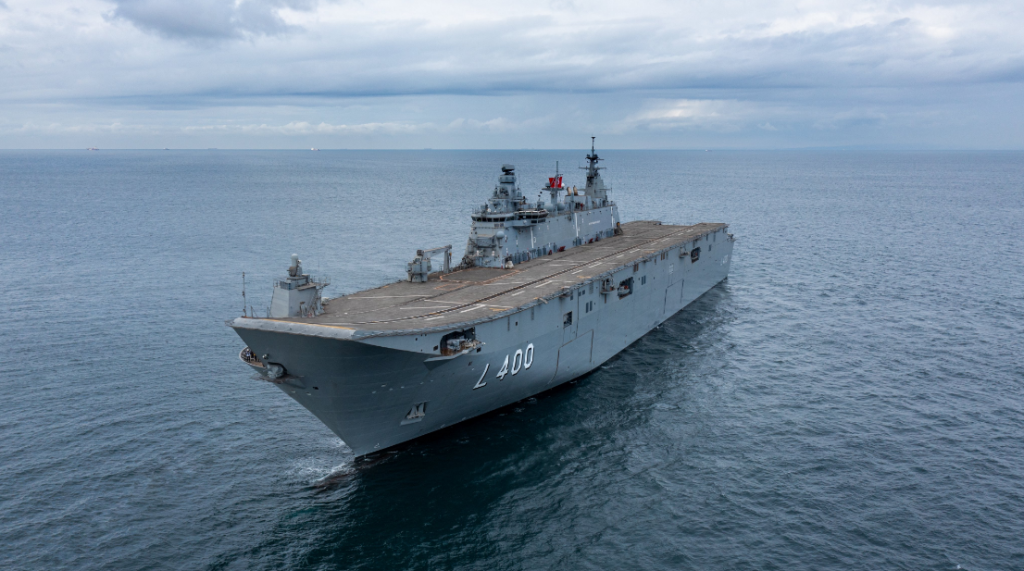 Και στο Αιγαίο για την πρώτη του άσκηση το τουρκικό TCG Anadolu