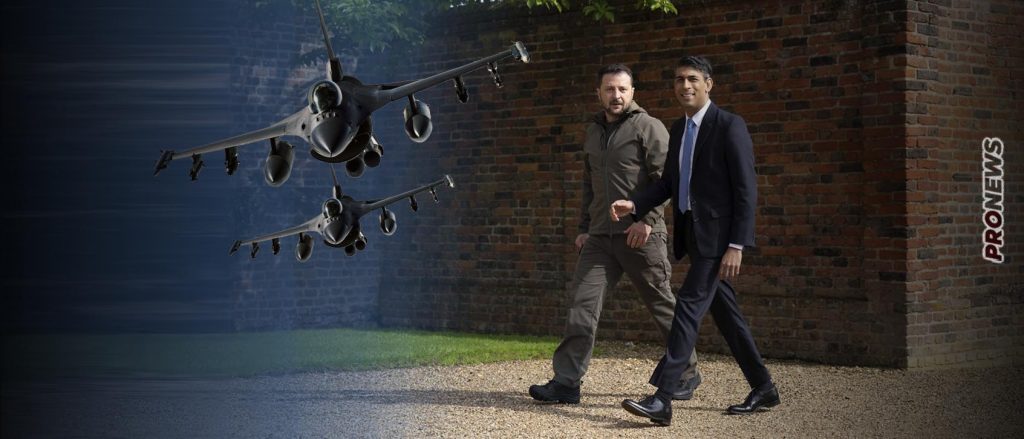 Η Βρετανία ξεκινάει την εκπαίδευση των Ουκρανών πιλότων σε δυτικά μαχητικά: Το Λονδίνο αναζητά διαθέσιμα F-16 για το Κίεβο