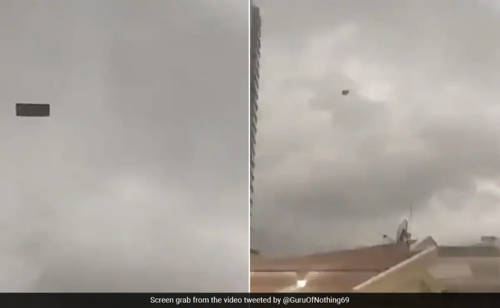 Οι ισχυροί άνεμοι στην Τουρκία έφεραν «ιπτάμενους» καναπέδες (βίντεο)