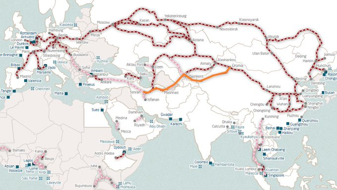 Κάθετη αναβάθμιση της Τουρκίας από τον σχεδιαζόμενο διάδρομο Κίνας-Κιργιστάν-Ουζμπεκιστάν για την δυτική Ευρώπη