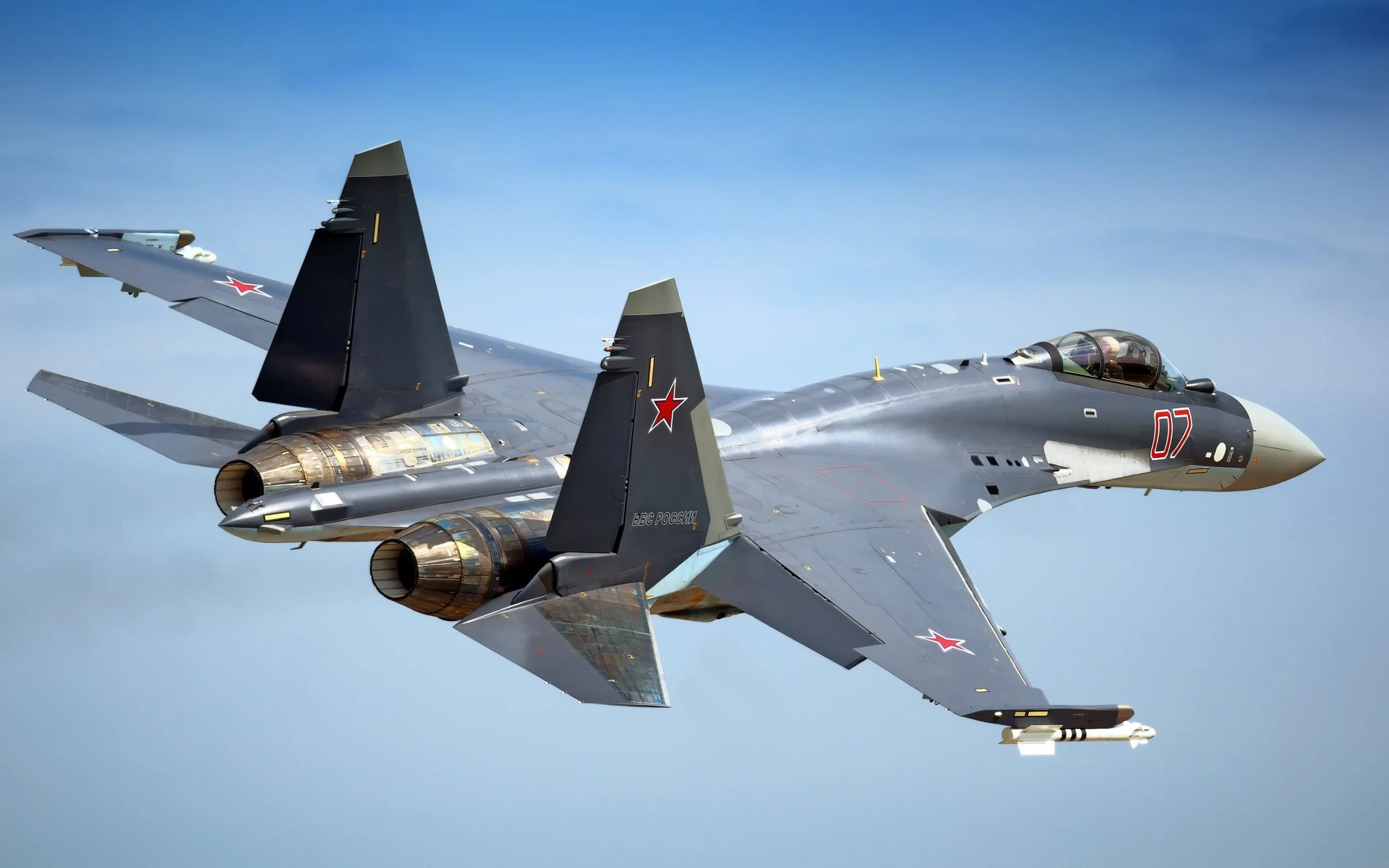 Αναφορές για κατάρριψη Su-35 από την ουκρανική αεράμυνα