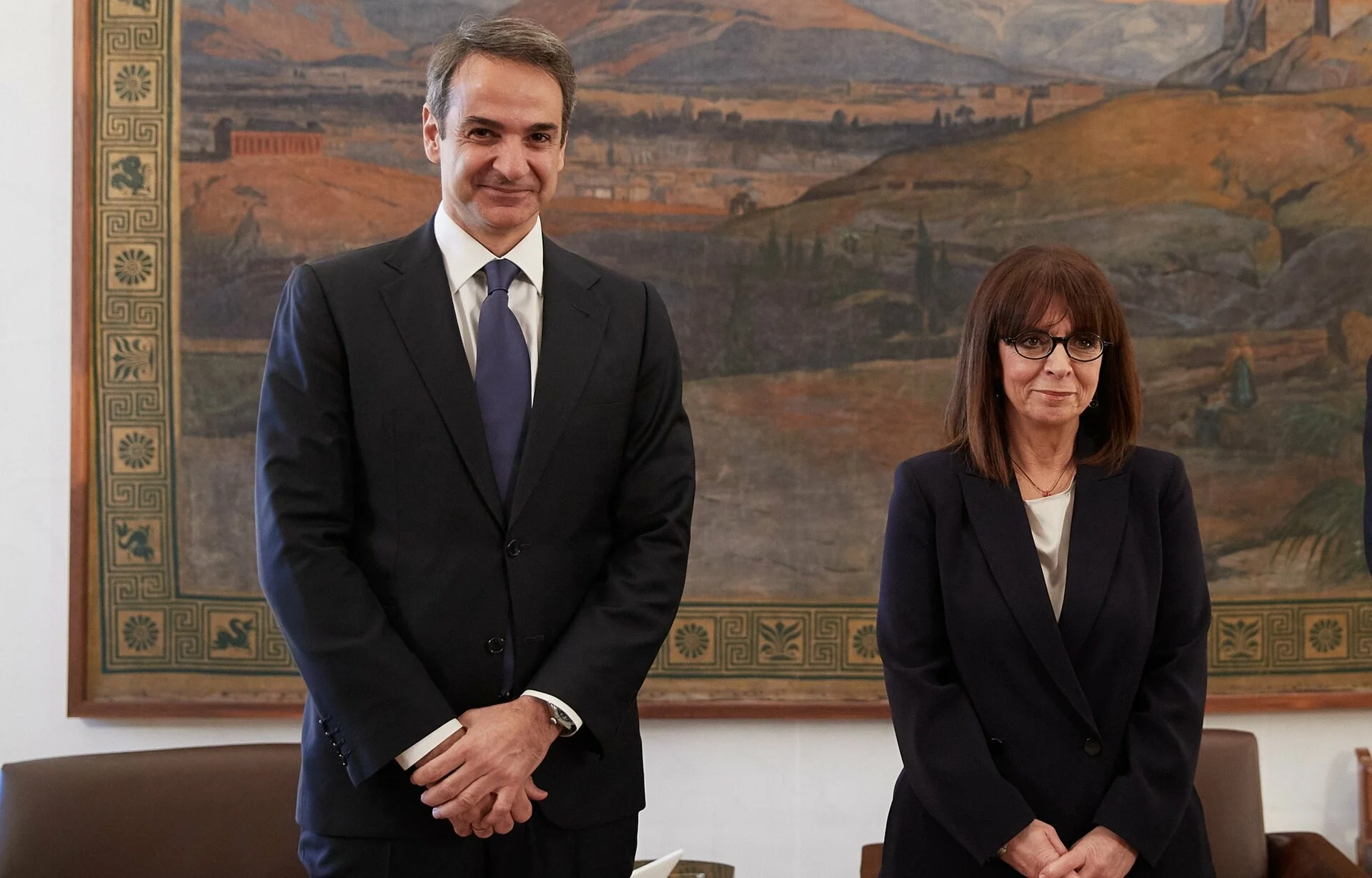 Στη Κ.Σακελλαροπούλου ο Κ.Μητσοτάκης – Παίρνει τη διερευνητική εντολή