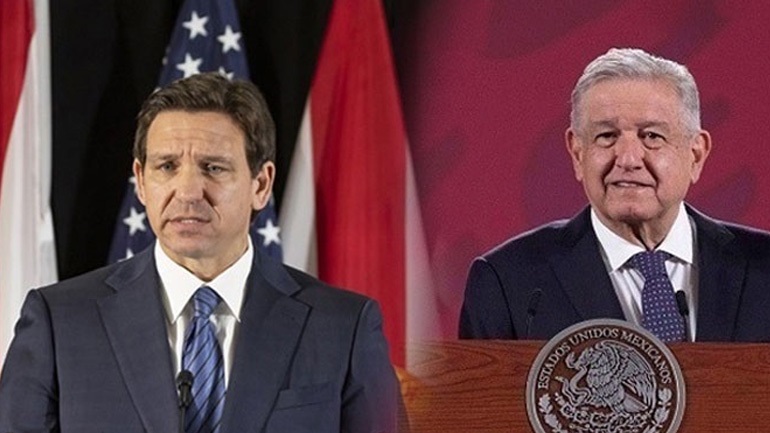 ΗΠΑ: Ο πρόεδρος του Μεξικού προτρέπει τους «hispanos» να μην ψηφίσουν τον Ρον ΝτεΣάντις