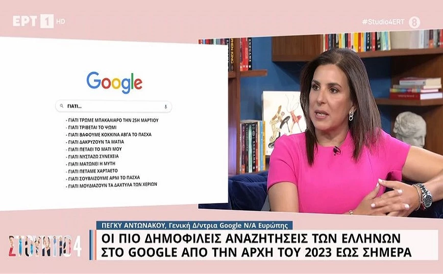 Αυτές είναι οι πιο δημοφιλείς αναζητήσεις των Ελλήνων στη Google το 2023