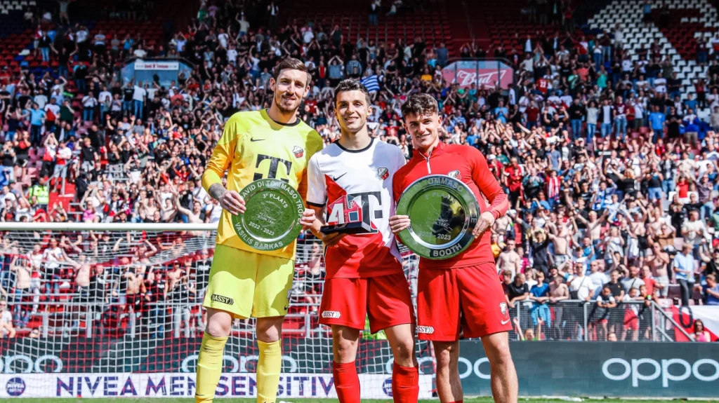 Ουτρέχτη: Κορυφαίοι της σεζόν οι Έλληνες διεθνείς Βασίλης Μπάρκας και Τάσος Δουβίκας