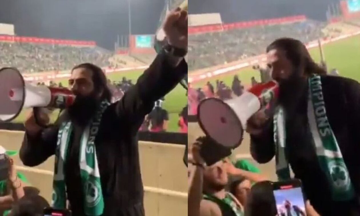 Τίθεται σε αργία ο ιερέας που οργάνωνε τους οπαδούς της Ομόνοιας στην εξέδρα (φωτό-βίντεο)