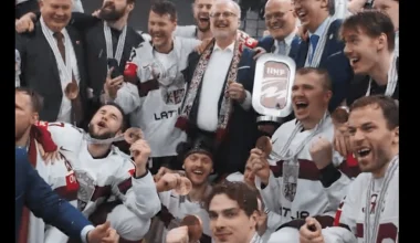 Λετονία: Εθνική αργία μετά τη μεγάλη νίκη επί των ΗΠΑ στο χόκεϊ επί πάγου (βίντεο)