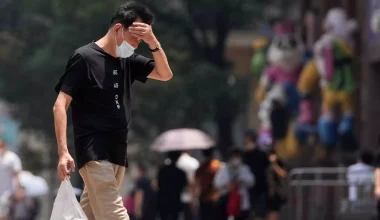 Την πιο ζεστή ημέρα για τον μήνα Μάιο εδώ και 100 χρόνια κατέγραψε σήμερα η Σανγκάη