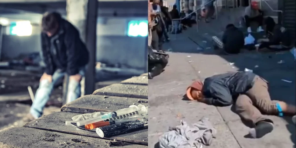 Ανατριχιαστικές εικόνες: Ο πρώτος θάνατος στην Ευρώπη από το ναρκωτικό «ζόμπι» – Τι είναι η ξυλαζίνη (βίντεο)