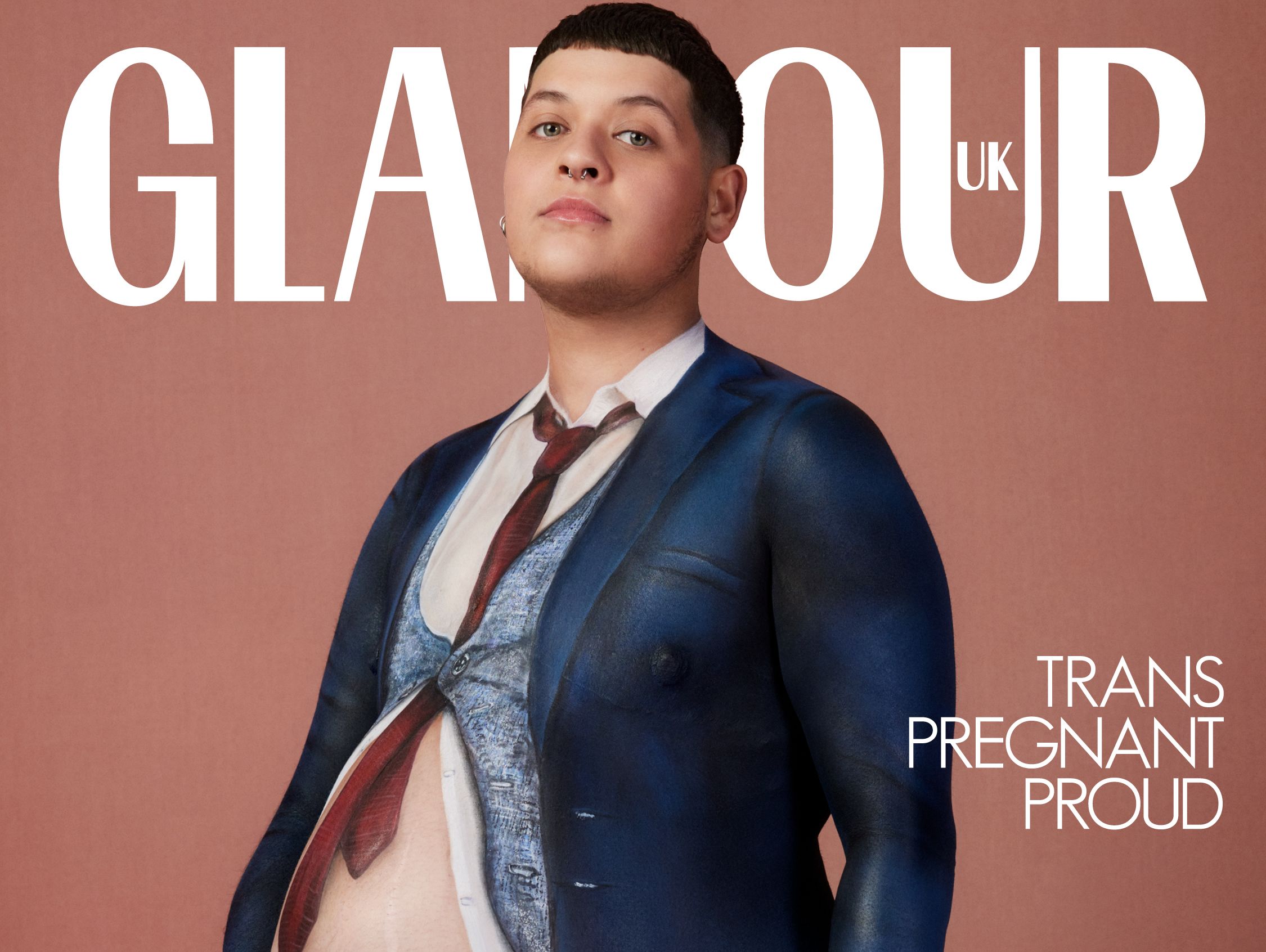 Αντιδράσεις για το πρωτοσέλιδου του Glamour: Δείχνει έναν τρανς που είναι έγκυος (φώτο)