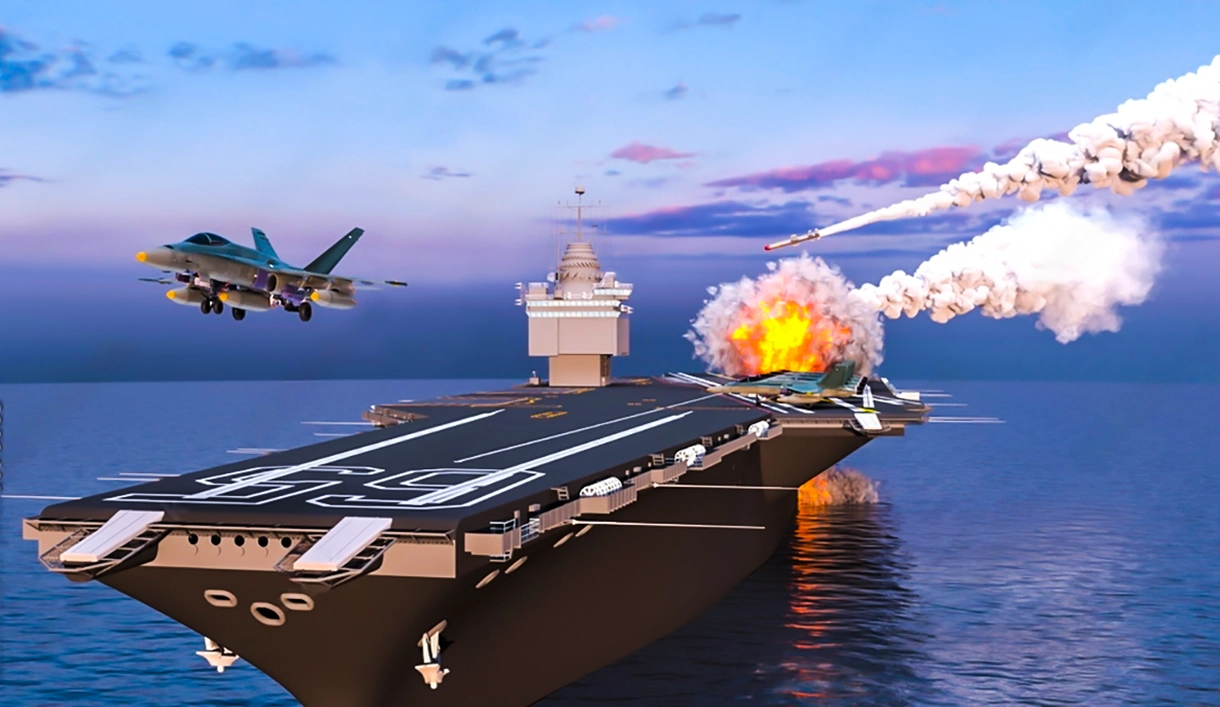 Η Κίνα ετοιμάζεται για πόλεμο: Προσομοίωση για ολοκληρωτική σύγκρουση με ΗΠΑ – «Βυθίζουν» το αεροπλανοφόρο USS Gerald Ford