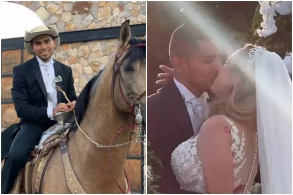 Μεξικό: Ο Ορμπελίν Πινέδα «έκλεψε» τις εντυπώσεις φτάνοντας στον γάμο του πάνω σε ένα άλογο (βίντεο)