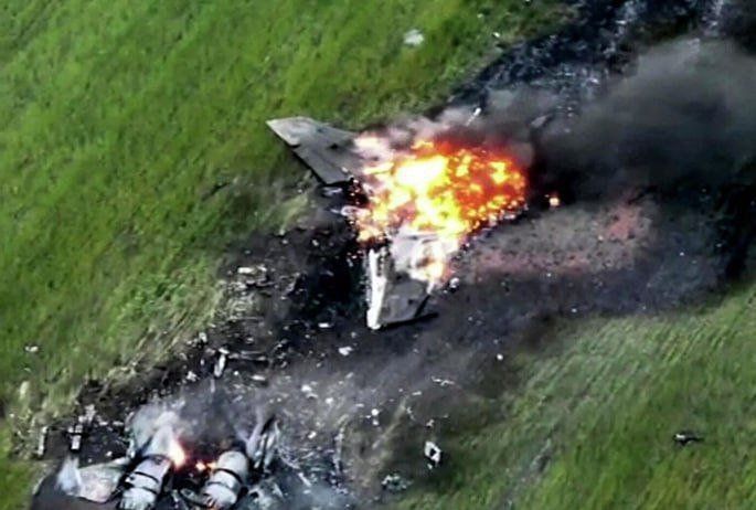 Καταρρίφθηκε ουκρανικό μαχητικό Su-25 στη Χερσώνα