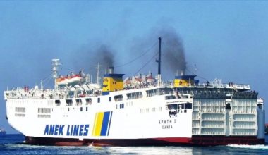 Μηχανική βλάβη στο πλοίο «Κρήτη ΙΙ» που ταξιδεύει από Πειραιά για Ηράκλειο – Ταλαιπωρία για 331 επιβάτες