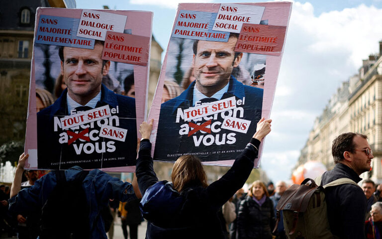 Γαλλία: Στους δρόμους και πάλι οι πολίτες κατά της μεταρρύθμισης Μακρόν για το συνταξιοδοτικό