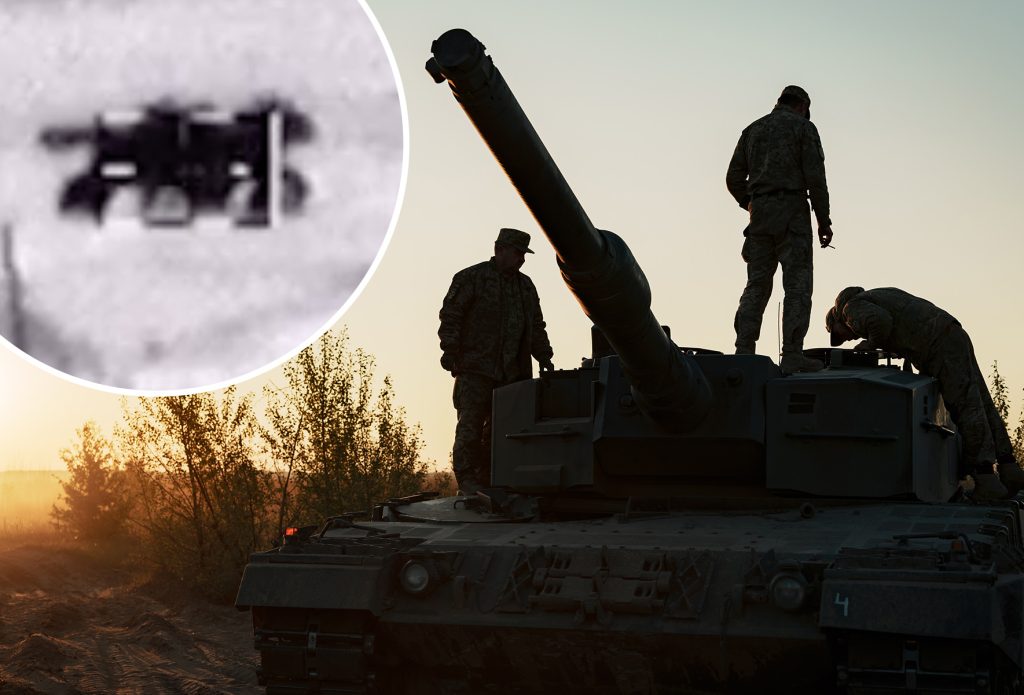 Ουκρανικό Leopard-2A4 χτυπημένο μετά την έκρηξη νάρκης – Οι αμφισβητήσεις (φωτό)