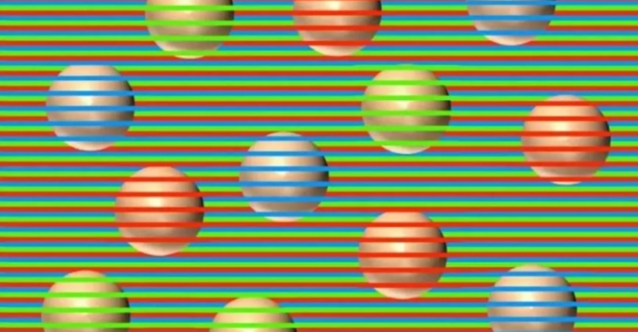 Η οφθαλμαπάτη με τα σφαιρίδια που έχει «τρελάνει» το διαδίκτυο – Μπορείτε να βρείτε το πραγματικό τους χρώμα; (φώτο)