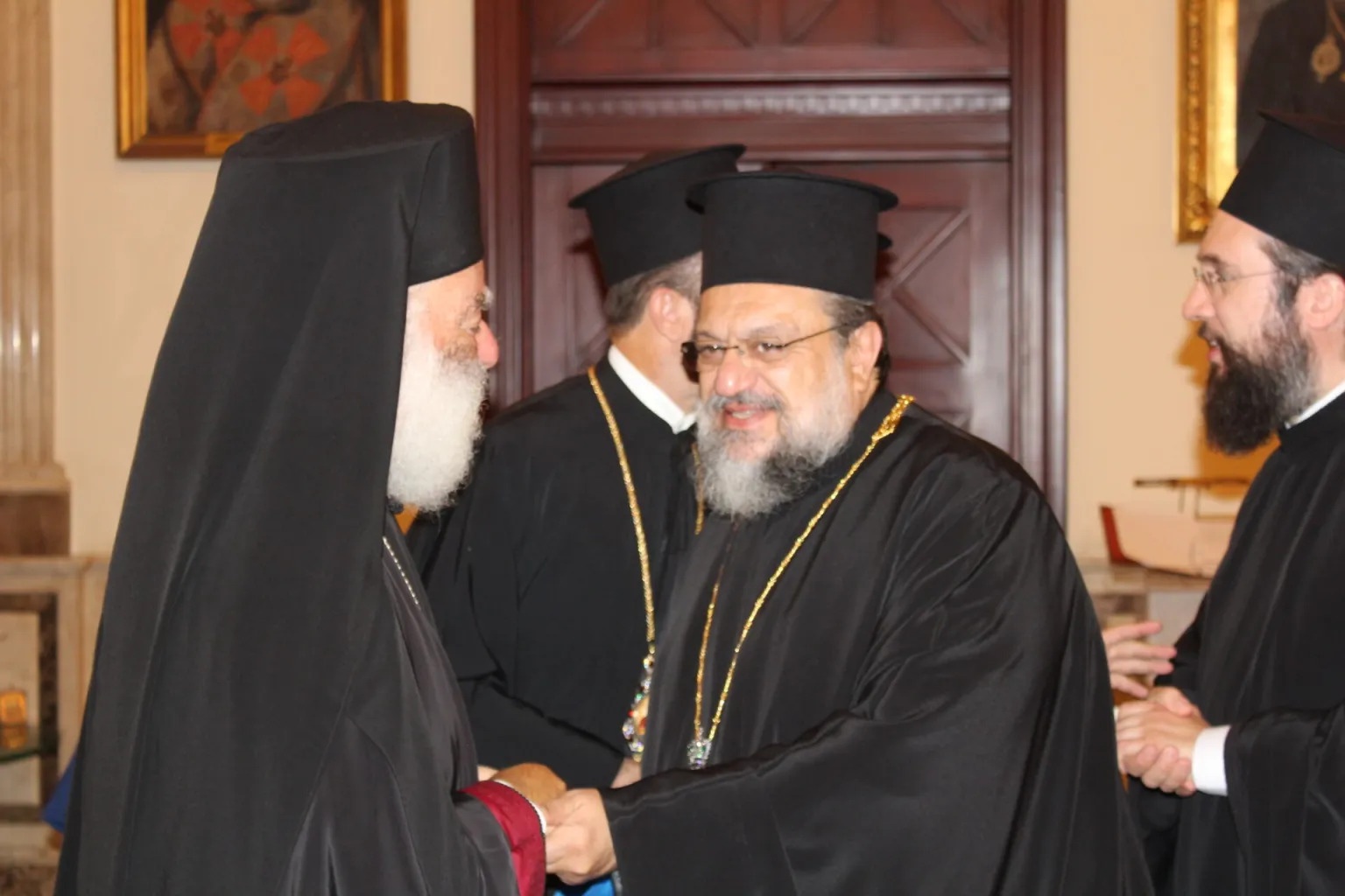 Μητροπολίτης Μεσσηνίας Χρυσόστομος: Συνάντηση Ορθοδόξων και Ρωμαιοκαθολικών στο Πατριαρχείο Αλεξανδρείας