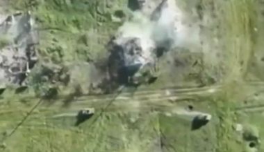 Ουκρανία: Αμερικανικό Humvee εκρήγνυται από νάρκη (βίντεο)