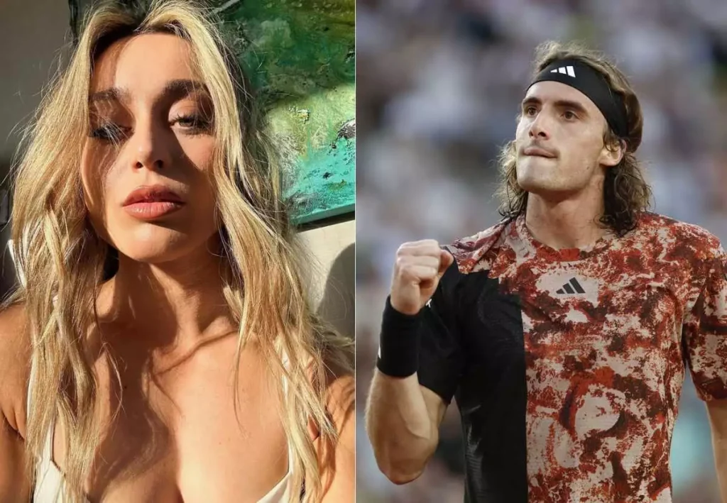 Σ.Τσιτσιπάς: Επιβεβαίωσε τη σχέση του με την Π.Μπαντόσα με ένα φιλί (βίντεο)