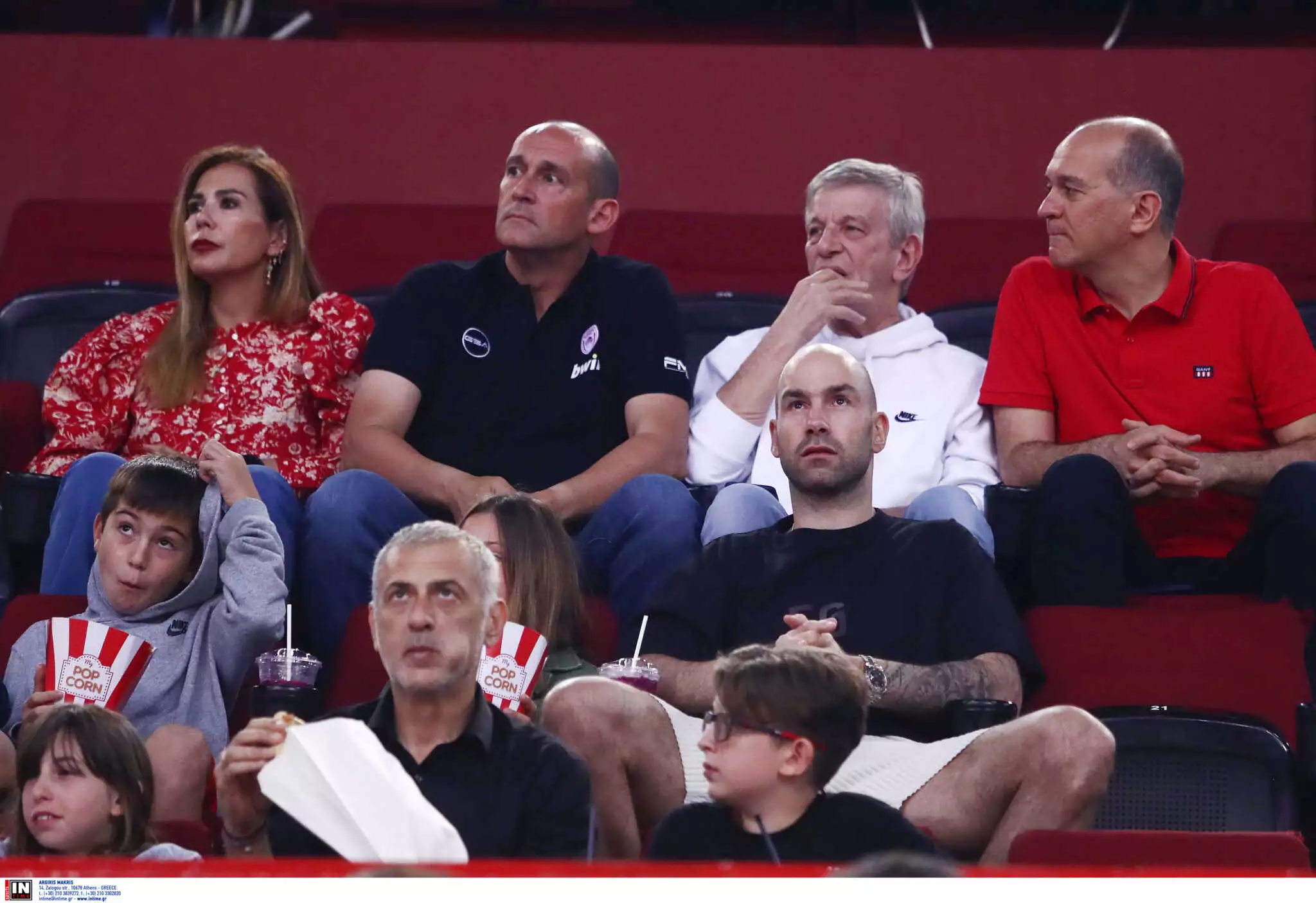 Στις εξέδρες του ΣΕΦ για το Oλυμπιακός – Παναθηναϊκός ο Βασίλης Σπανούλης