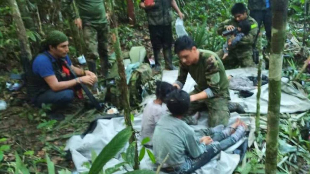 Κολομβία: Βίντεο με τα πρώτα λόγια των παιδιών που σώθηκαν από τη ζούγκλα – «Πεινάω η μαμά μου πέθανε»