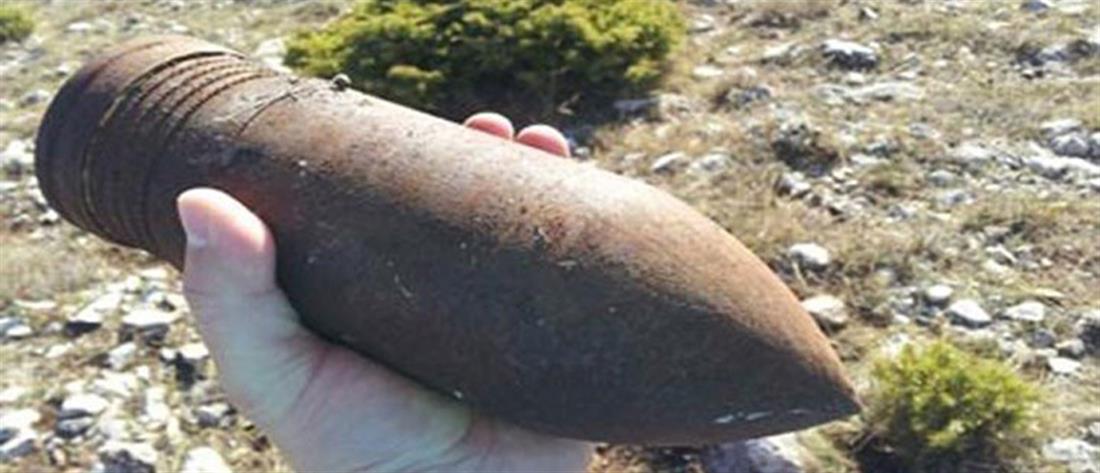 Λέρος: Βρέθηκε βλήμα του Β’ Παγκοσμίου Πολέμου