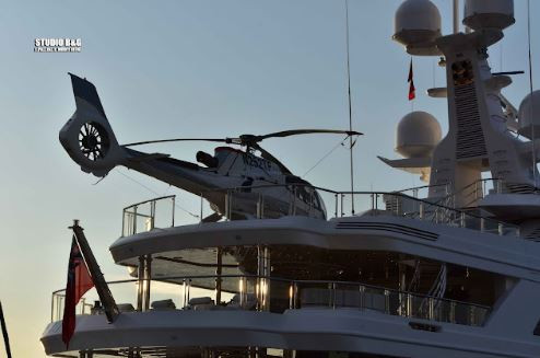 Στο Ναύπλιο ο δισεκατομμυριούχος ιδιοκτήτης των Houston Rockets με το εκθαμβωτικό super yacht «Boardwalk»