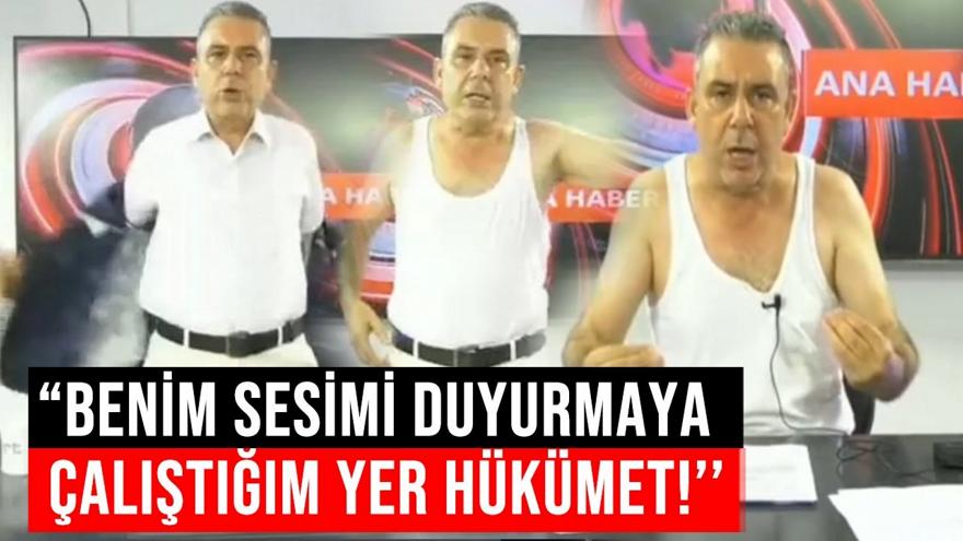 Τουρκία: Παρουσιαστής έβγαλε τα ρούχα του κατά τη διάρκεια εκπομπής – «Το κάνω για να ακουστεί η φωνή του Χατάι»